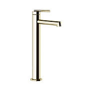 Gessi Ingranaggio Смеситель для раковины высокий, цвет Brushed Brass PVD 63504#727