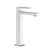 Gessi Rettangolo Смеситель для раковины с высоким изливом 12,8 cм, цвет хром 11922#031