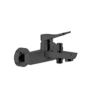 Gessi Rilievo Смеситель для ванны на 2 потребителя, излив 15,3 см, цвет: matte black 59013#299