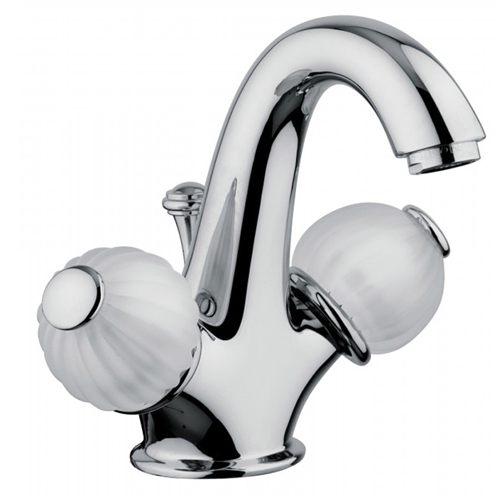 Bongio Rivoli Смеситель для раковины на 1отв., цвет хром/Cristallo 00 05521CR00