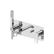 Gattoni Ely Смеситель для ванны/душа встраиваемый, цвет хром 8805/88C0
