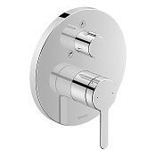 Duravit C.1 Смеситель для ванны скрытого монтажа, цвет хром C15210018010