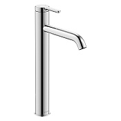 Duravit C.1 Смеситель для раковины на 1 отв. высокий h32,2 cм, излив 16,6 cм, цвет хром C11040002010