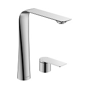 Duravit D.1 Смеситель для раковины на 2 отв. высокий 25,3 см, цвет хром D11130002010