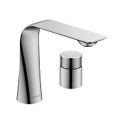 Duravit D.1 Смеситель для раковины на 2 отв., ручка-цилиндр, цвет: хром D11120009010