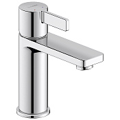 Duravit D-Neo Смеситель для раковины на 1 отв., h16,5 cм, излив 10,9 cм, цвет хром DE1020002010