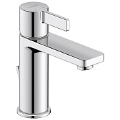 Duravit D-Neo Смеситель для раковины на 1 отв., h16,5 cм, излив 10,9 cм, цвет хром DE1020001010