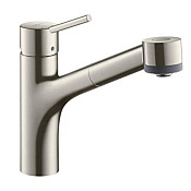 Hansgrohe Talis M52 Смеситель для кухонной мойки однорычажный 170, цвет: нержавеющая сталь 73860800