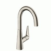 Hansgrohe Talis S Смеситель для кухонной мойки, цвет: нержавеющая сталь 72810800