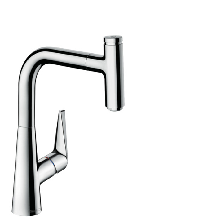 Hansgrohe Talis Select M51 Смеситель для кухонной мойки однорычажный 220, цвет: хром 73852000