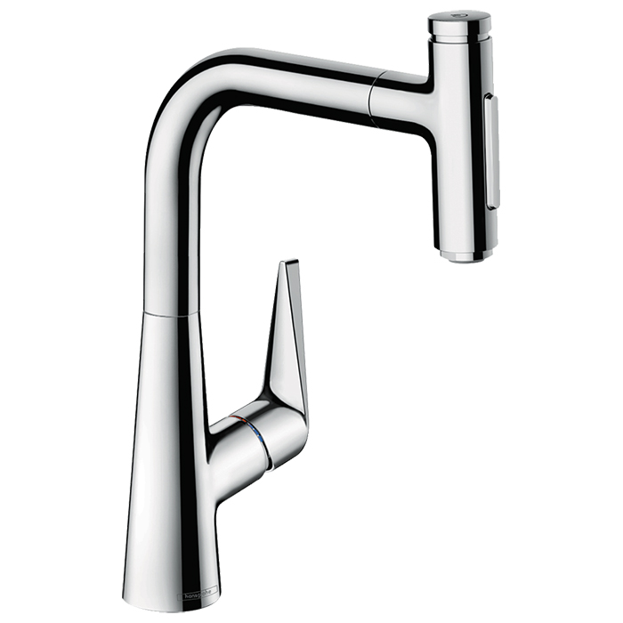 Hansgrohe Talis Select M51 Смеситель для кухонной мойки однорычажный 220, цвет: хром 73868000