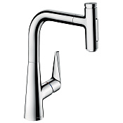 Hansgrohe Talis Select M51 Смеситель для кухонной мойки однорычажный 220, цвет: хром 73868000