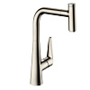 Hansgrohe Talis Select M51 Смеситель для кух. мойки однорыч. 220, с выдв. изл. цвет: нержав. сталь 72822800