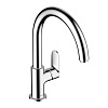 Hansgrohe Vernis Blend M35 Смеситель для кухонной мойки 260 однорычажный, цвет: хром 71870000