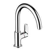 Hansgrohe Vernis Blend M35 Смеситель для кухонной мойки 260 однорычажный, цвет: хром 71870000