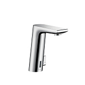 Hansgrohe Metris S Смеситель для раковины электронный, без донного клапана, цвет: хром 31102000