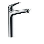 Hansgrohe Novus Смеситель для раковины, с донным клапаном, цвет: хром 71123000