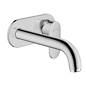 Hansgrohe Vernis Blend Смеситель для раковины встраиваемый, внешняя часть, излив 20,7 см, цвет: хром 71576000