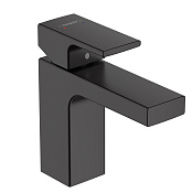 Hansgrohe Vernis Shape Смеситель для раковины однорычажный, цвет: матовый черный 71569670