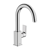 Hansgrohe Vernis Shape Смеситель для раковины, с донным клапаном, цвет: хром 71564000