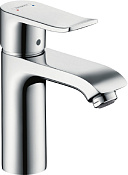 Hansgrohe Metris Смеситель для раковины однорычажный, с донным клапаном, цвет: хром 31080000