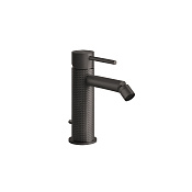 Gessi 316 Cesello Смеситель для биде, однорыч., с донным клапаном, цвет: black metal brushed PVD 54407#707