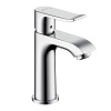Hansgrohe Metris Смеситель для раковины однорычажный, без донного клапана, цвет: хром 31186000