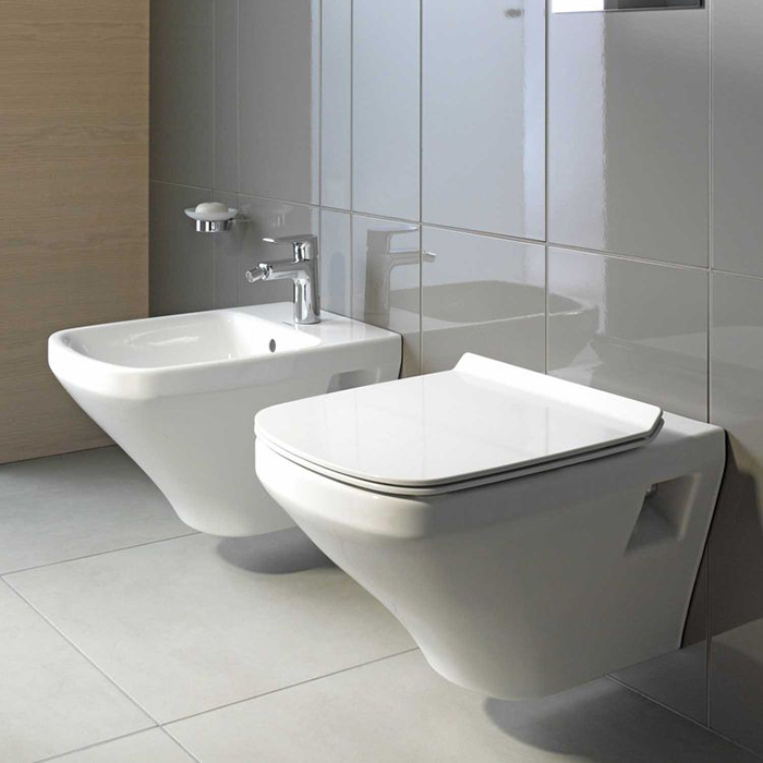 Duravit DuraStyle Унитаз Rimless подвесной без смывного края 37x54 cм, цвет: белый 2538090000