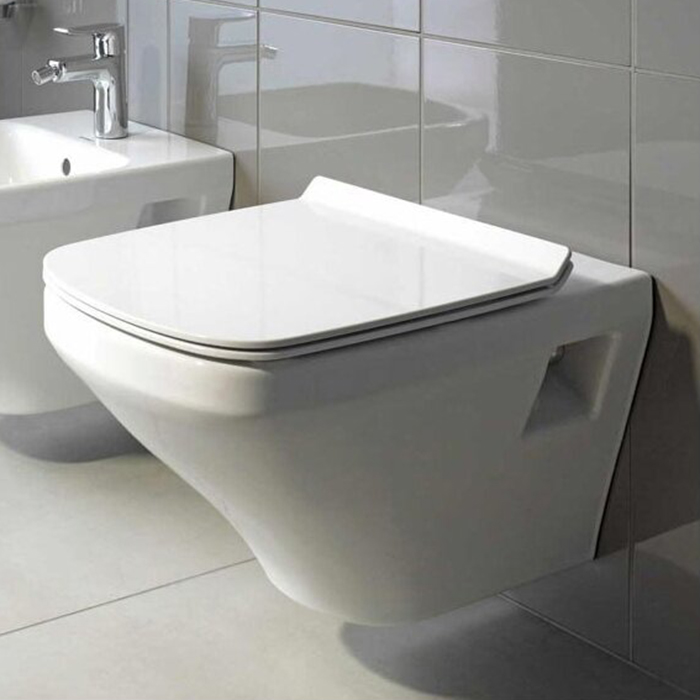 Duravit DuraStyle Унитаз Rimless подвесной без смывного края 37x54 cм, цвет: белый 2538090000