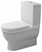 Duravit Starck 3 Чаша унитаза напольная без крышки и бачка 37x65,5 см, цвет: белый 0128090000