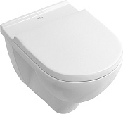 Villeroy&Boch O'Novo Унитаз подвесной 56x36 см, с сиденьем Soft-Close, цвет: alpin 5660H101