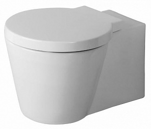 Duravit Starck 1 Унитаз подвесной, с креплением, 41x57,5 см, цвет: белый 0210090064
