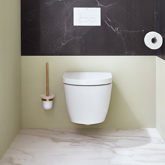 Duravit Me by Starck Унитаз подвесной Compact Rimless без смывного края, цвет белый 2530090000