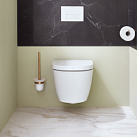 Duravit Me by Starck Унитаз подвесной Compact Rimless без смывного края, цвет белый 2530090000