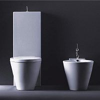 Duravit Starck 1 Чаша унитаза напольная без крышки и бачка 41,5x64 см, цвет: белый 0233090064
