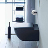 Duravit Happy D.2 Унитаз Rimless подвесной 36,5x54 cм, цвет: антрацит матовый 2222098900