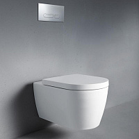 Duravit Me by Starck Унитаз подвесной Rimless без смывного края, цвет белый 2529092000