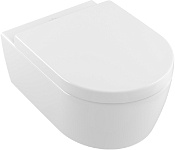 Villeroy & Boch Avento Унитаз подвесной безободковый 37x31h см, с сиденьем, цвет: alpin 5656HR01