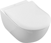 Villeroy & Boch Subway 2.0 Унитаз подвесной с сиденьем Soft-Close, цвет: Alpin CeramicPlus 5614R2R1