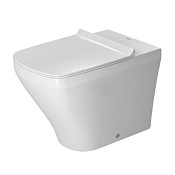 Duravit DuraStyle Унитаз напольный пристенный 37х57 cм, слив в стену. цвет белый 2150090000