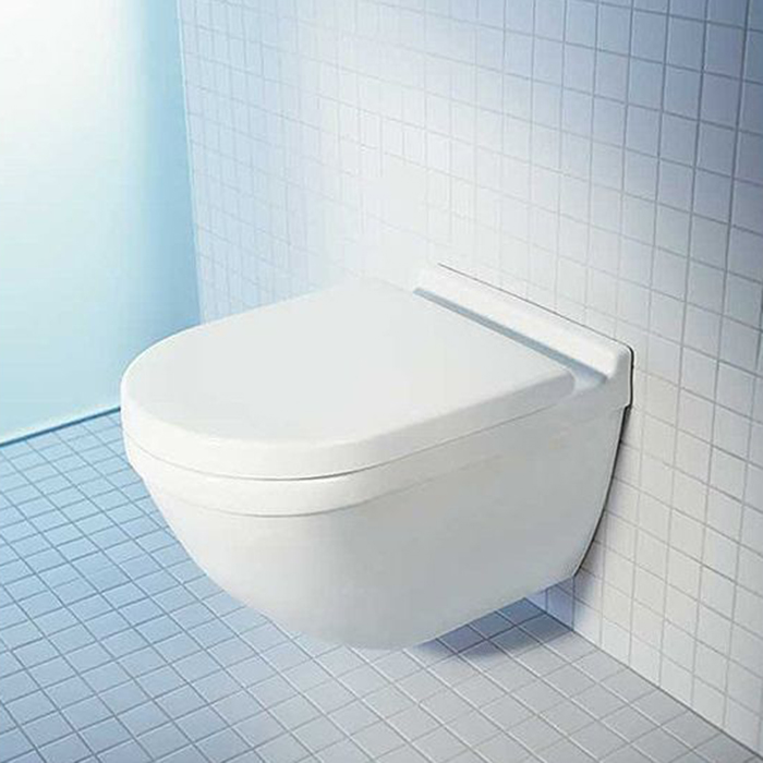 Duravit Starck 3 Унитаз подвесной безободковый, 54х36 cм, Durafix, цвет белый 2527090000