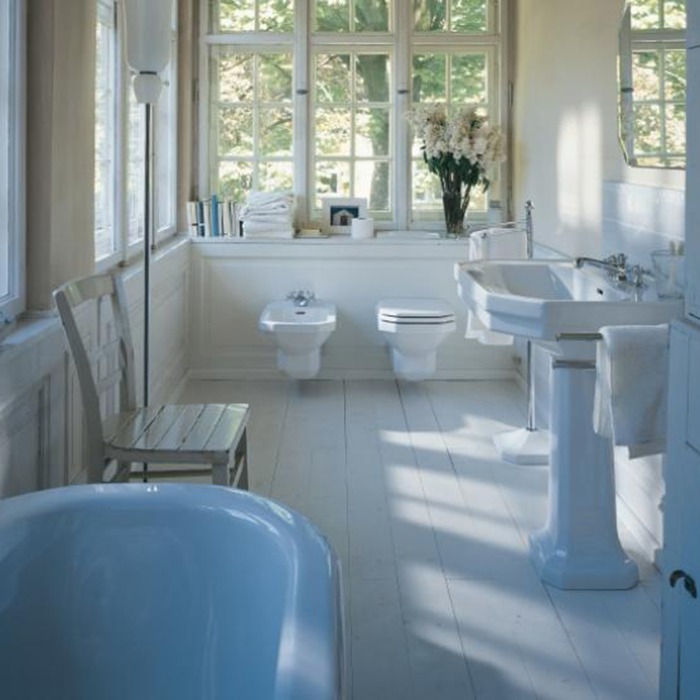 Duravit 1930 Унитаз подвесной с горизонтальным смывом, 35,5х58хh40 см, цвет белый 0182090000