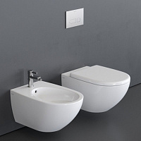 Duravit Architec Комплект: унитаз подвесн 57,5х36,5 cм, цвет белый 45720900A1 (257209+006969)
