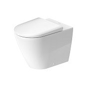 Duravit D-Neo Унитаз напольный 37х58х40 cм, безободковый, слив в стену, цвет белый 2003090000