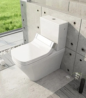 Duravit DuraStyle SensoWash Чаша для унитаза моноблок, с креплением 39x70,5 см, цвет: белый 2156590000