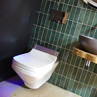 Duravit DuraStyle SensoWash Унитаз подвесной Rimless без смывного края 2542590000