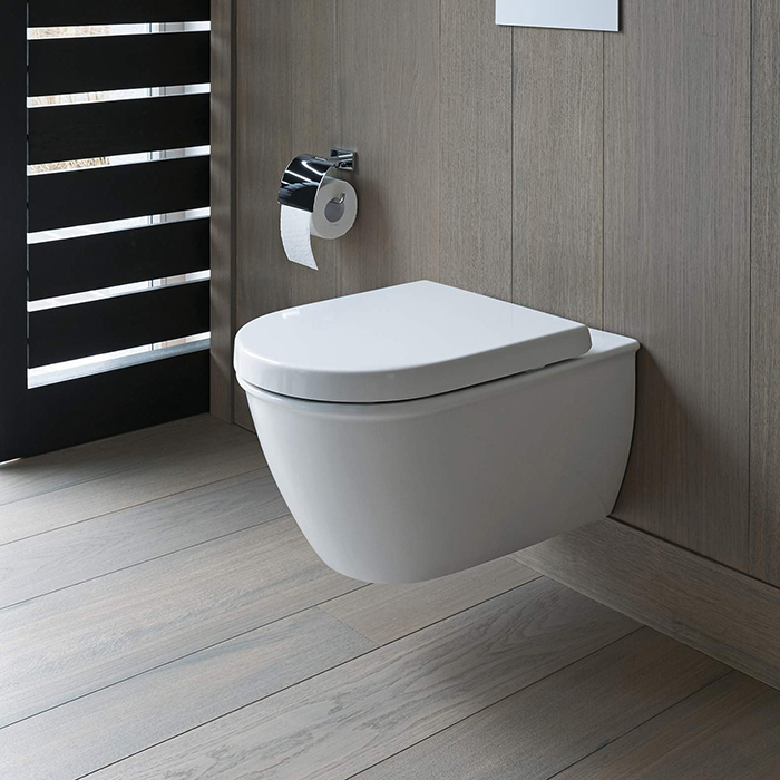 Duravit Me by Starck Унитаз подвесной 57х37 cм, безободковый, HygieneGlaze, цвет белый 2579092000