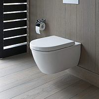 Duravit Me by Starck Унитаз подвесной 57х37 cм, безободковый, HygieneGlaze, цвет белый 2579092000