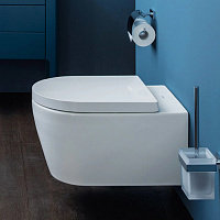 Duravit Me by Starck Унитаз подвесной 57х37 cм, безободковый, HygieneGlaze, цвет белый 2579092000