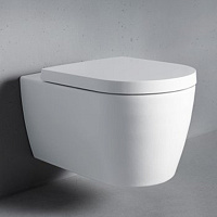 Duravit Me by Starck Унитаз подвесной 57х37 cм, безободковый, HygieneGlaze, цвет белый 2579092000
